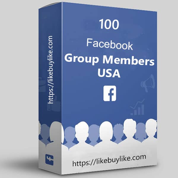 Buy 100 Facebook group members USA