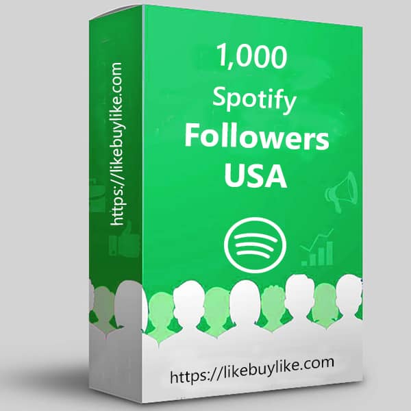 Buy 1000 Spotify followers USA
