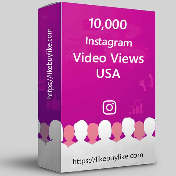 Buy 10k Instagram video views US