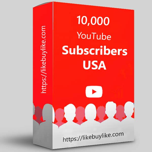 Buy 10000 YouTube subscribers USA