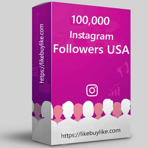 Buy 100k Instagram followers USA