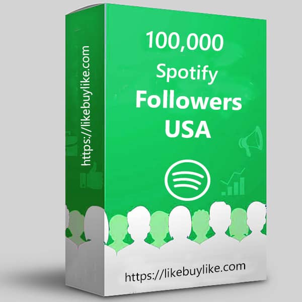 Buy 100k Spotify followers USA