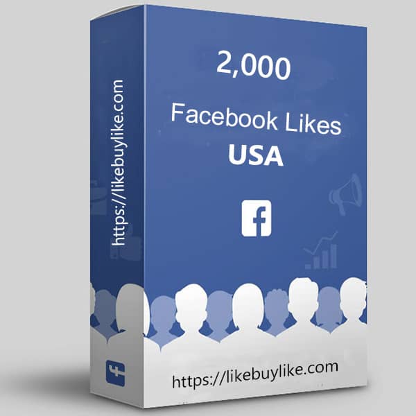 Buy 2000 Facebook likes USA