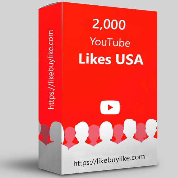 Buy 2000 YouTube likes USA