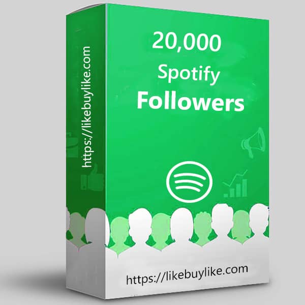 Buy 20k Spotify followers