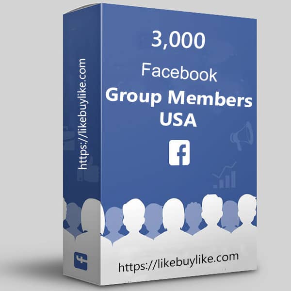 Buy 3000 Facebook group members USA