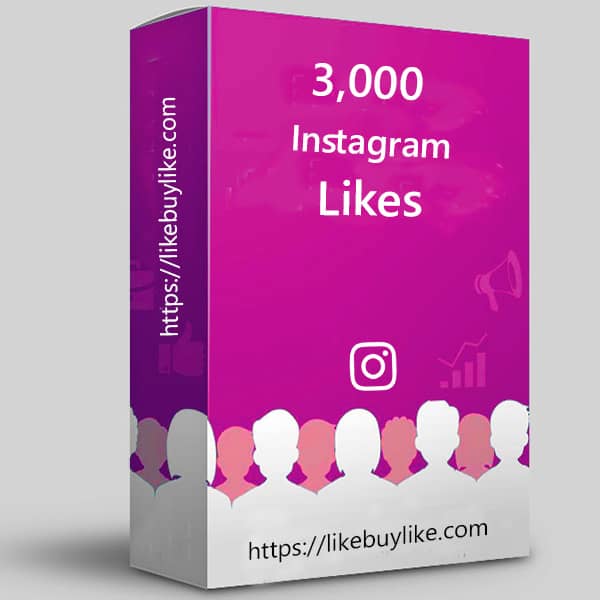 Buy 3000 Instagram likes