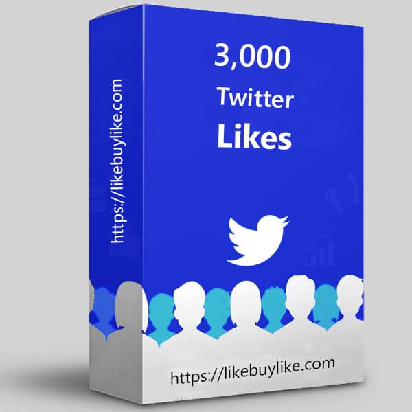 Buy 3000 Twitter likes