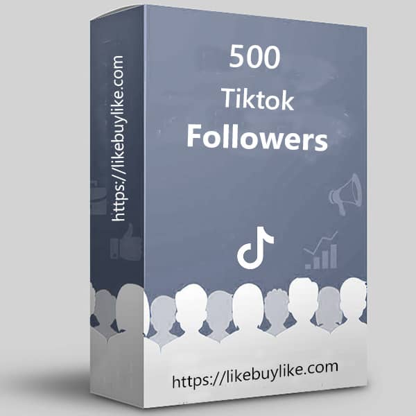 Buy 500 TikTok followers